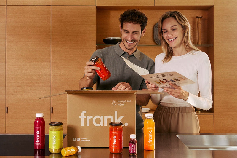 Saftkur Paket auspacken