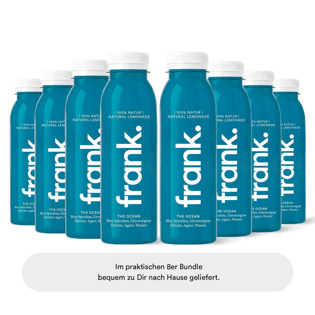 Darstellung des Saft The Ocean mit blue Spirulina, Zitronengras, Zitrone und Agave von frank.