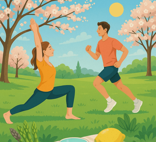 Fit im Frühjahr