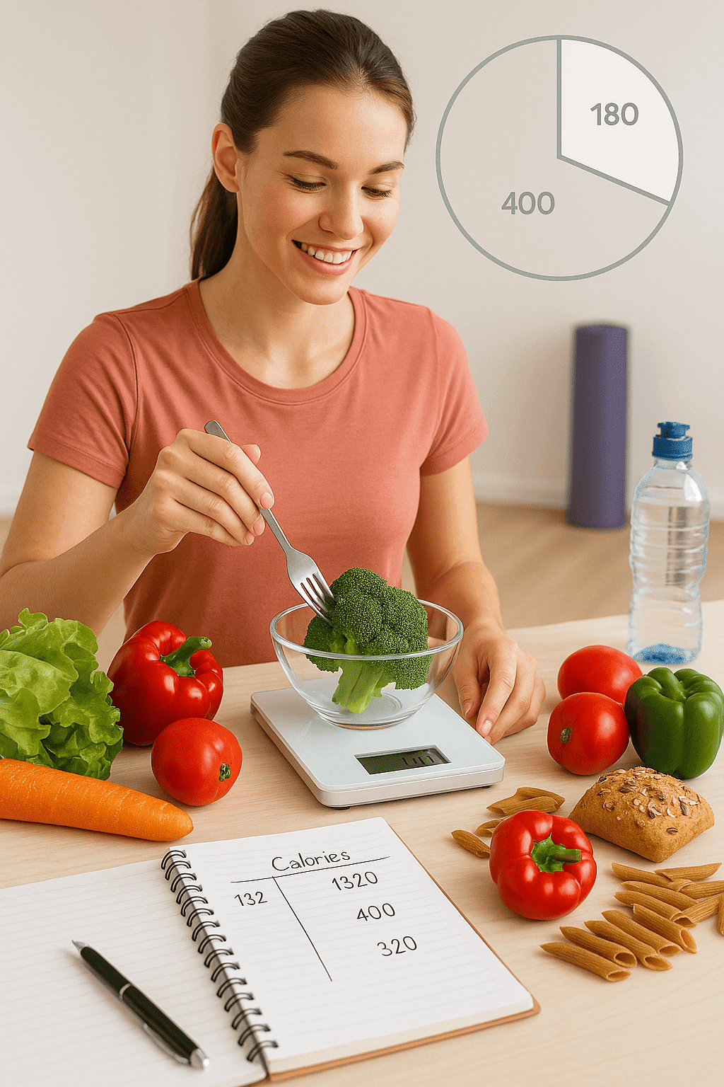 Wie viele Kalorien brauchst du pro Tag, um gesund abzunehmen?