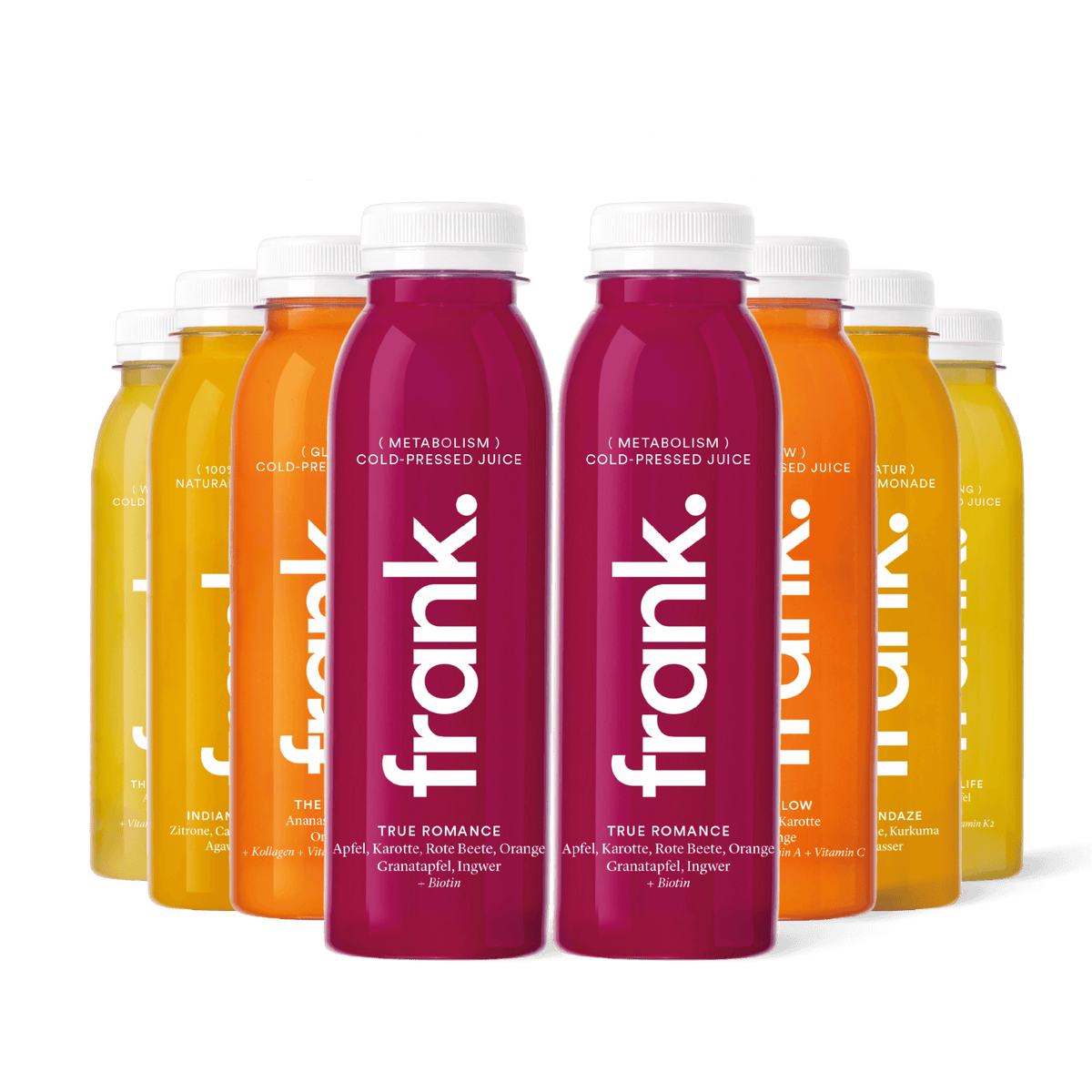 Juice Bundle Roots & Fruits - 8 Juices in einer Box