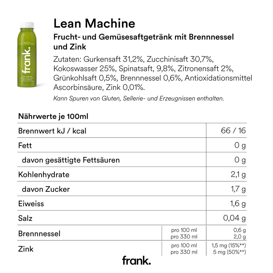 Lean Machine 8er Box