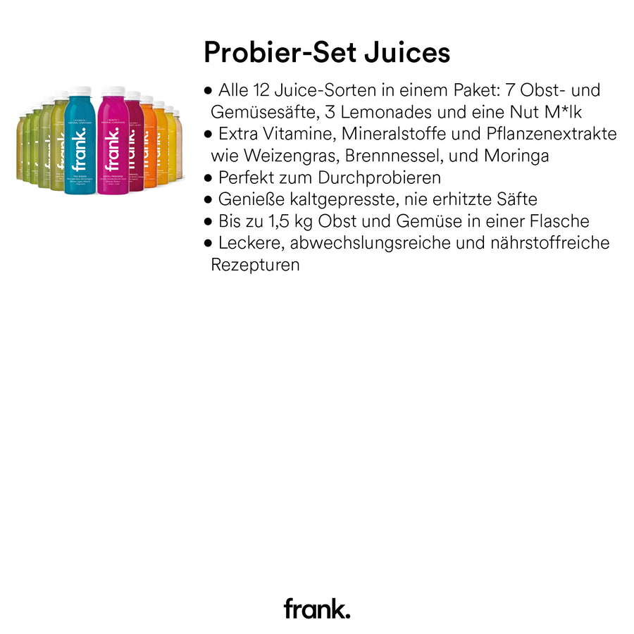 Probierset Juices