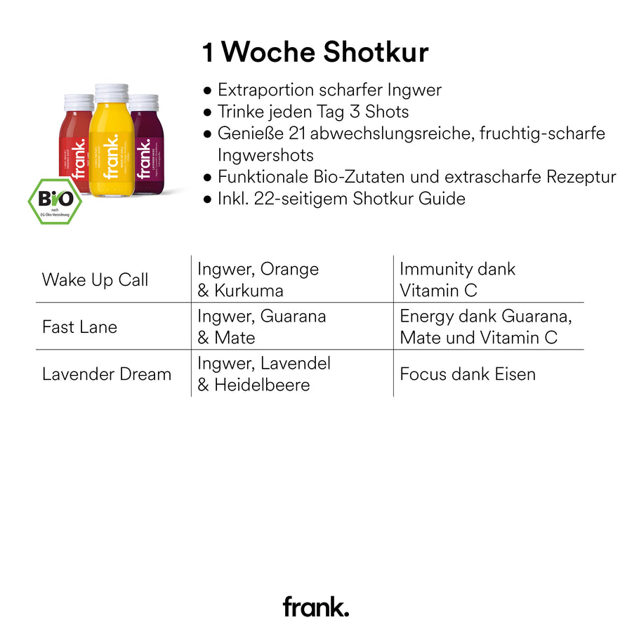 1 Week Shot Cleanse