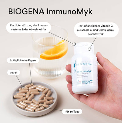 ImmunoMyk von BIOGENA als Bestandteil des frank. Immun-Bundle